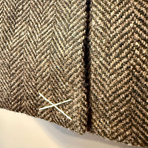 Nautica Bradford Brown Herringbone Jacket Men’s Blazer Wedding Formal Event - Picture 12 of 12